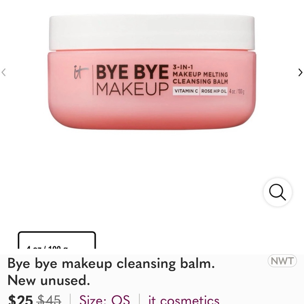 it cosmetics Bye Bye Makeup Cleansing Balm